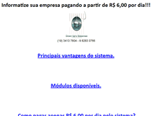 Tablet Screenshot of dusistemas.com.br